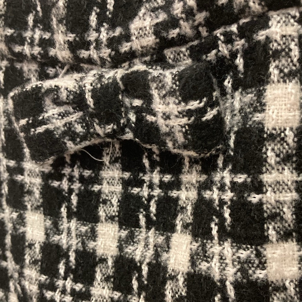 Urban, Outfitters, mini, party, Black, White, Checkered, dress, date, school - Picture 3 of 6